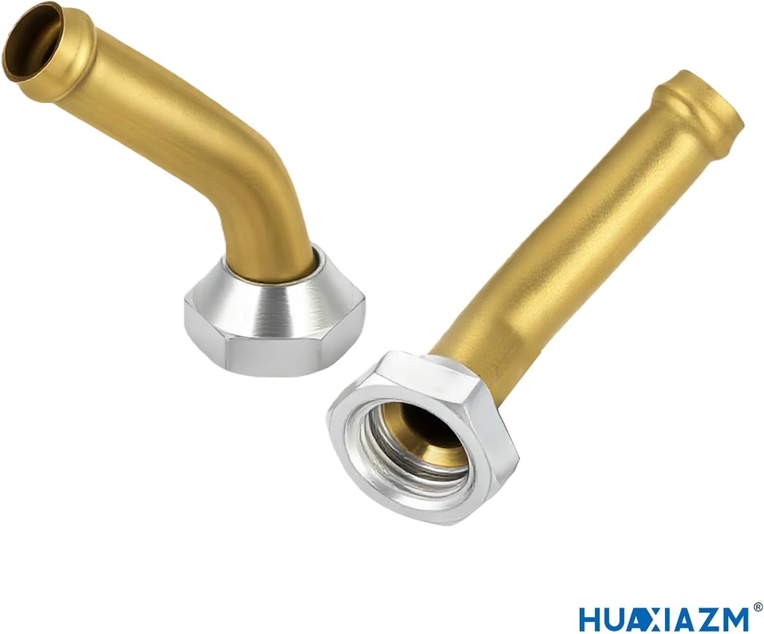Transmission Cooler Oil Tube Connector Compatible with Honda Civic 1.7L 2001-2005, Acura EL 1.7L 2001-2005, 2 Pack Radiator Transmission Cooler Line Fittings