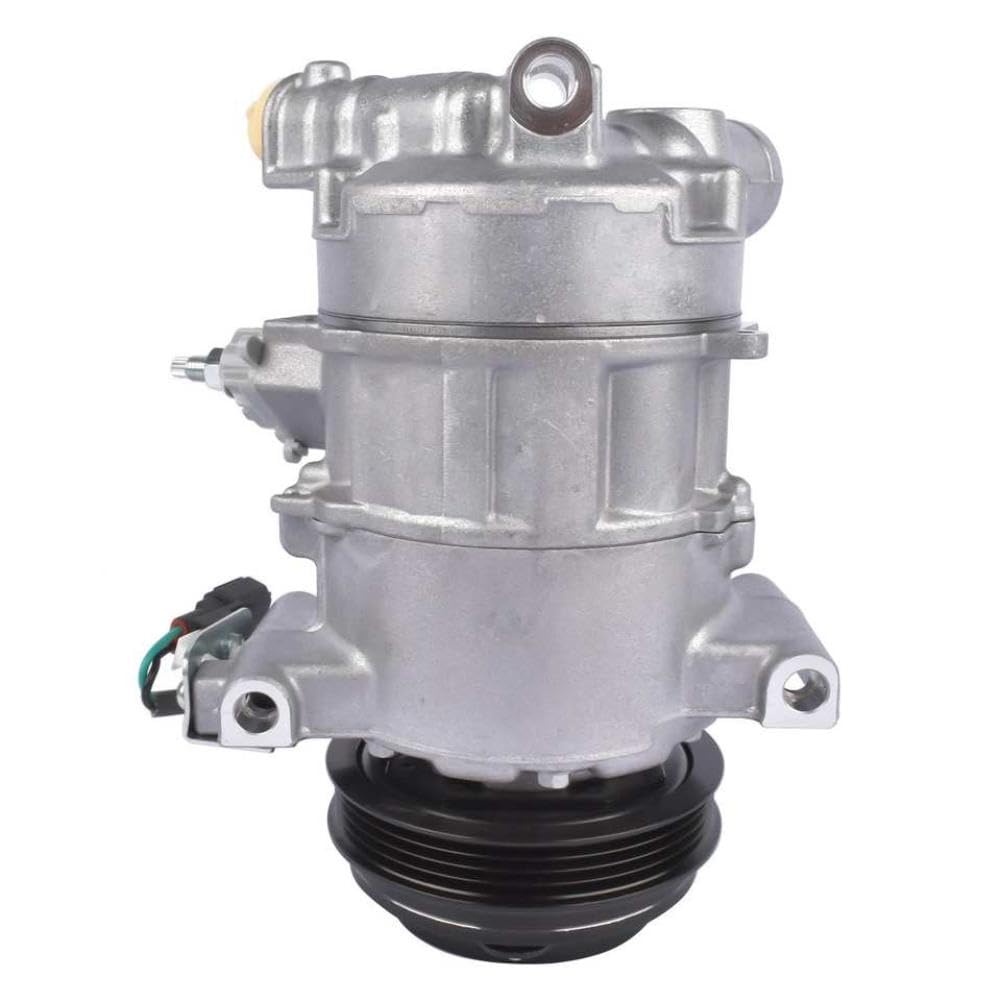 Swtvsmrkc Onecolor Air Conditioner Ac Compressor With Clutch 6Sbh14c Compatible With Mustang 2.3L 2015-2021