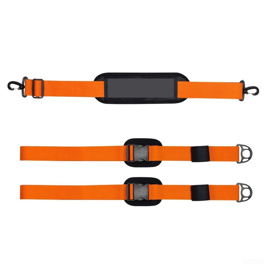 Nylon Webbing Paddle Board Carry Strap Anti-Scratch(amarillo)