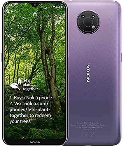 Nokia G10 6.5 Inch Android UK SIM Free Smartphone with 3 GB RAM and 32 GB Storage (Dual SIM) - Dusk (Renewed)