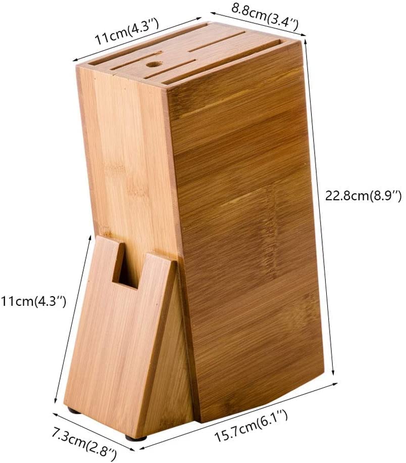 Bloc de couteaux compact et étagère de cuisine pour rangement vertical - 3