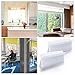 4 Cordless Roller Blinds Shades with Lifting Clamp Pulls for Window Blinds