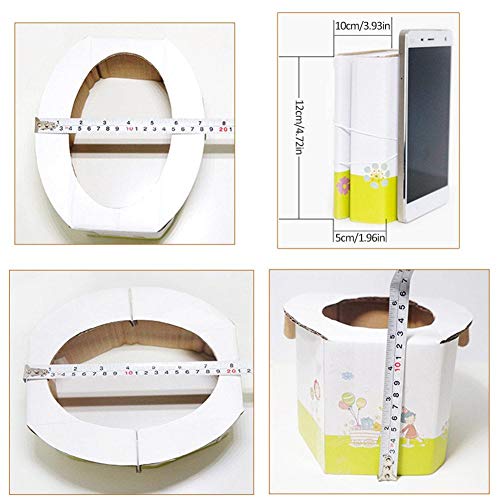 Kinder Reise Töpfchen Tragbare Faltbare Toilette Kinder Töpfchen Unterwegs Toilette mit 10 Taschen, Notfall Reisetoilette für Kinder, Reise, Auto, Camping, Strand, Wandern, Ausflüge, Stau