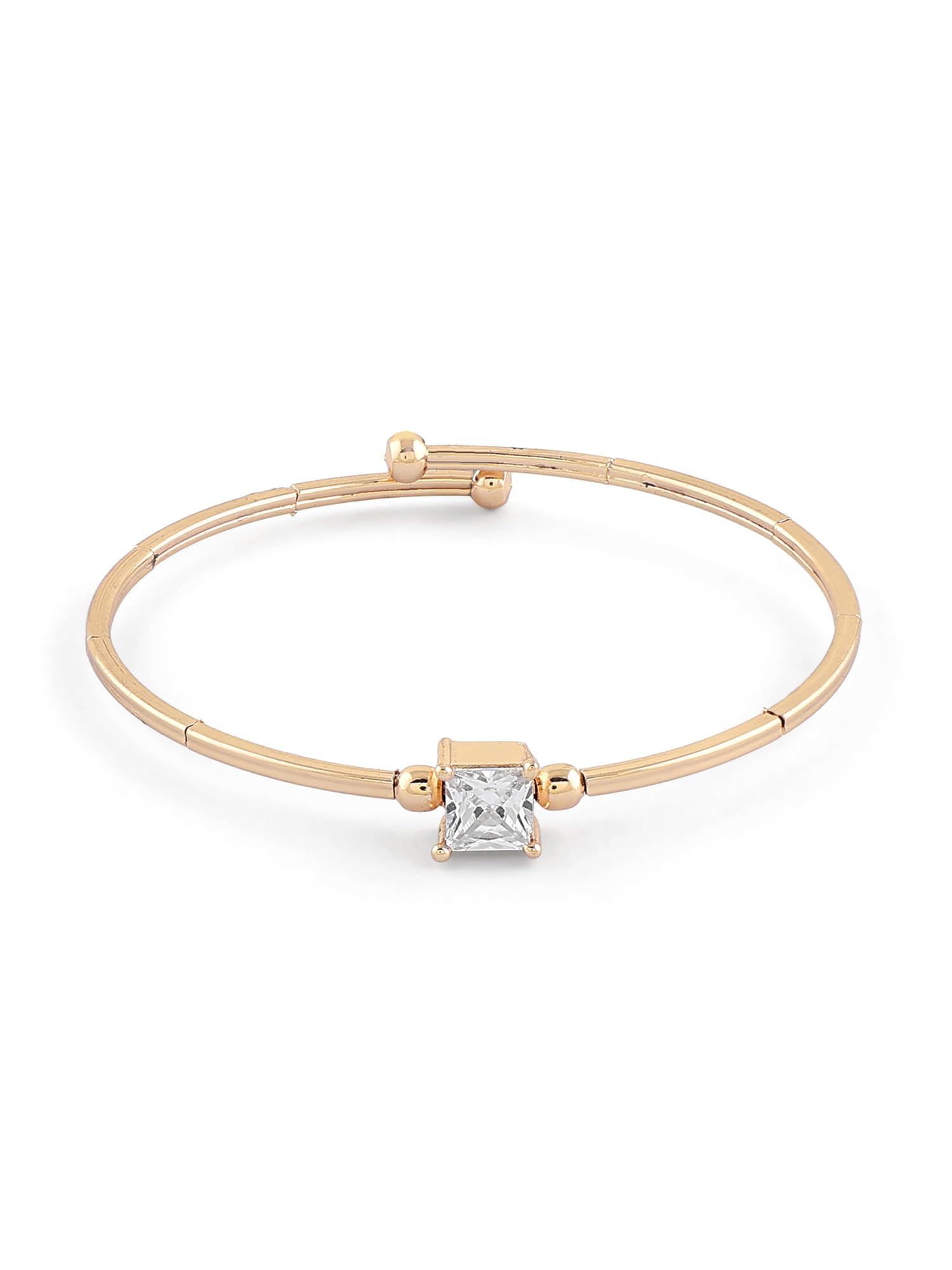 See full amazon price history chart for ZAVERI PEARLS Rose Gold Dazzling Cubic Zirconia Embellished Brass Kada Bracelet For Women-ZPFK16898 ZAVERI PEARLS Rose Gold Dazzling Cubic Zirconia Embellished Brass Kada Bracelet For Women-ZPFK16898 (B0CM9QNBPR) Amazon Price History, Amazon Price Tracker