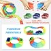 Symiu Circuito Pista Coches Juguetes Vehiculos Cars Flexible 240 Piezas con 2...