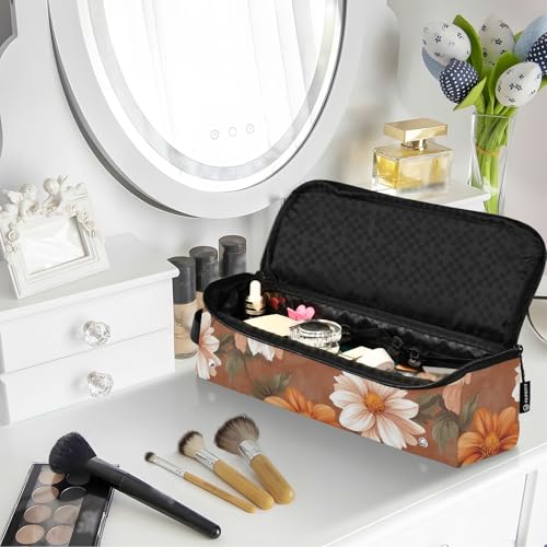 Bolsa de viaje vintage para herramientas de cabello miniatura 6