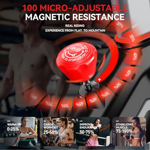 Magnetic Upright Exercise Bike
