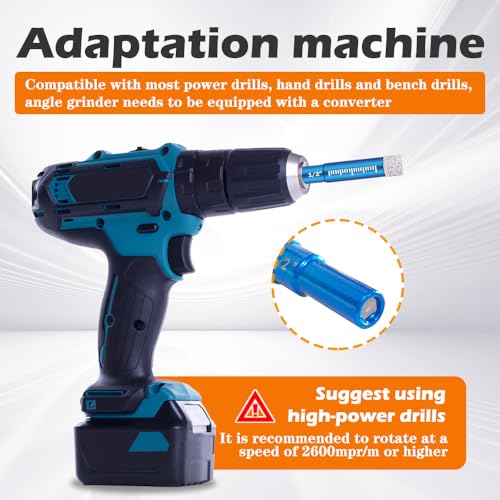 Samest Diamond Drill Bit Set with Cooling Wax
