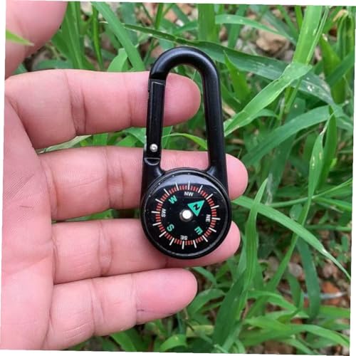Brújulas de clip metal para exteriores 2 piezas miniatura 6