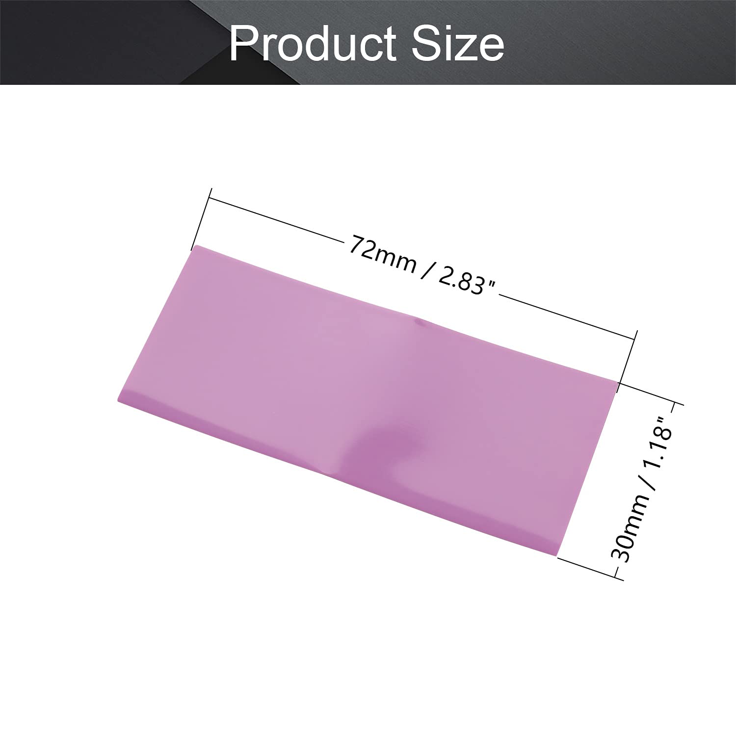 Othmro Guaina Termorestringente In PVC Per Batterie: Larghezza 30 Mm, Lunghezza 72 Mm, Resistente Fino A 105°C - 2