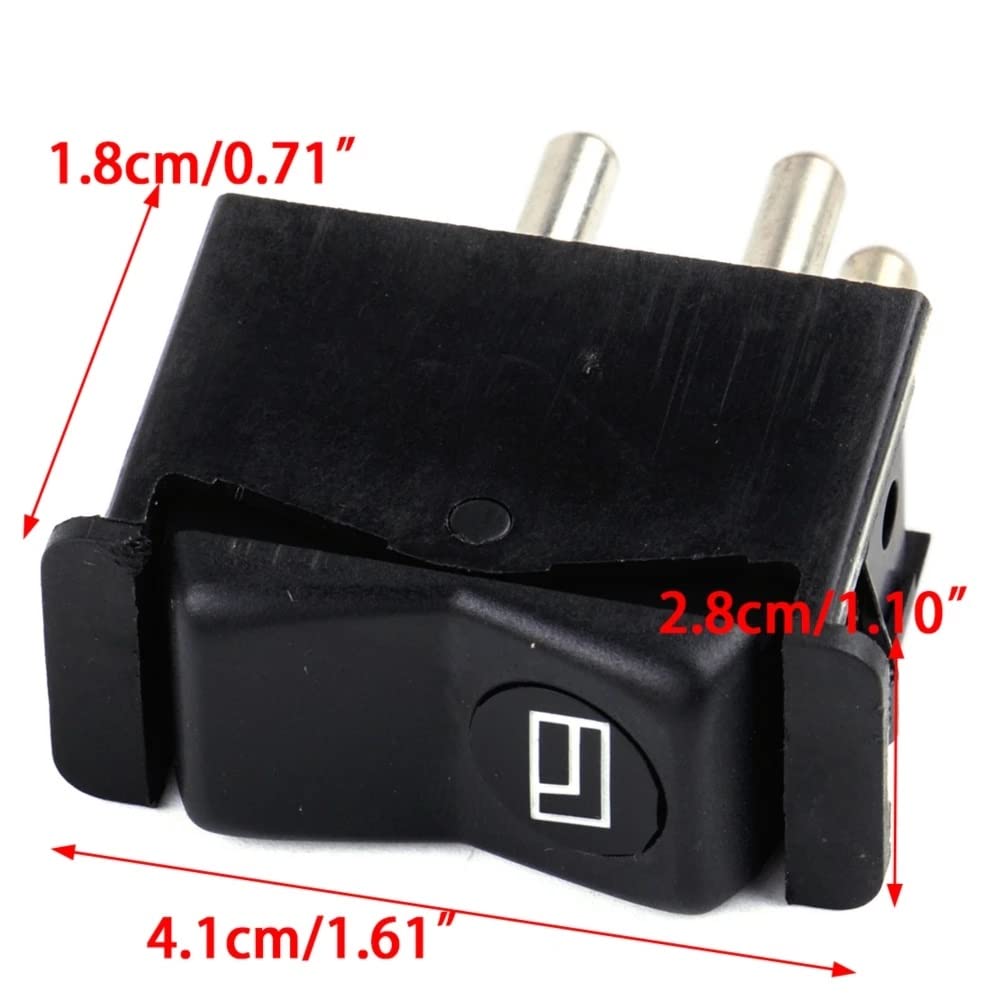 Interrupteur Chauffage Vitre Mercedes W123 240D – Référence 0008206110, Occasion