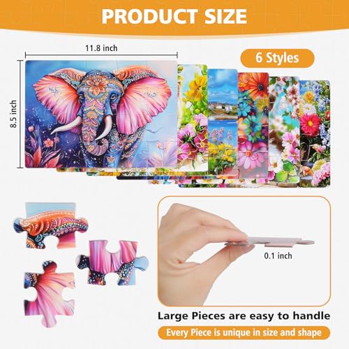 Save 10% on 6-Pack Dementia Puzzles for Seniors - Image 2