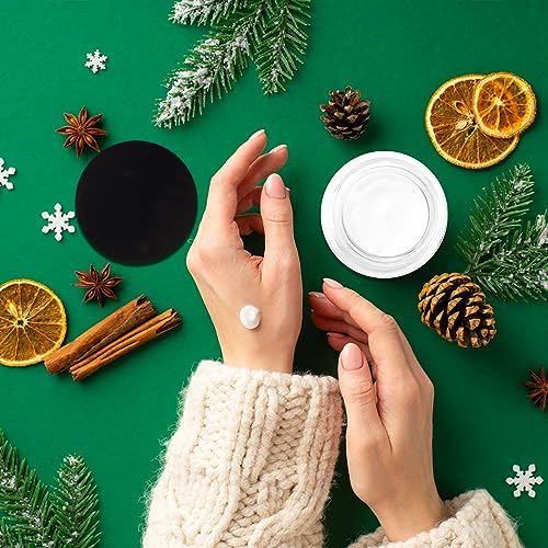 8 oz Clear Plastic Jars with Lids - BPA Free PET Food-Grade Containers - Perfect for Cosmetics, Storage, Crafts, Slime - Wide Mouth, Screw Top, Set of 12 - Mason Style, Easy-to-Clean, Leakproof4