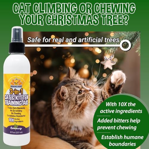 Bodhi Dog BD-CAT-REP08-NEW 3-In-1 Cat & Kitten Training Aid | Cat Deterrent Spray thumb #6