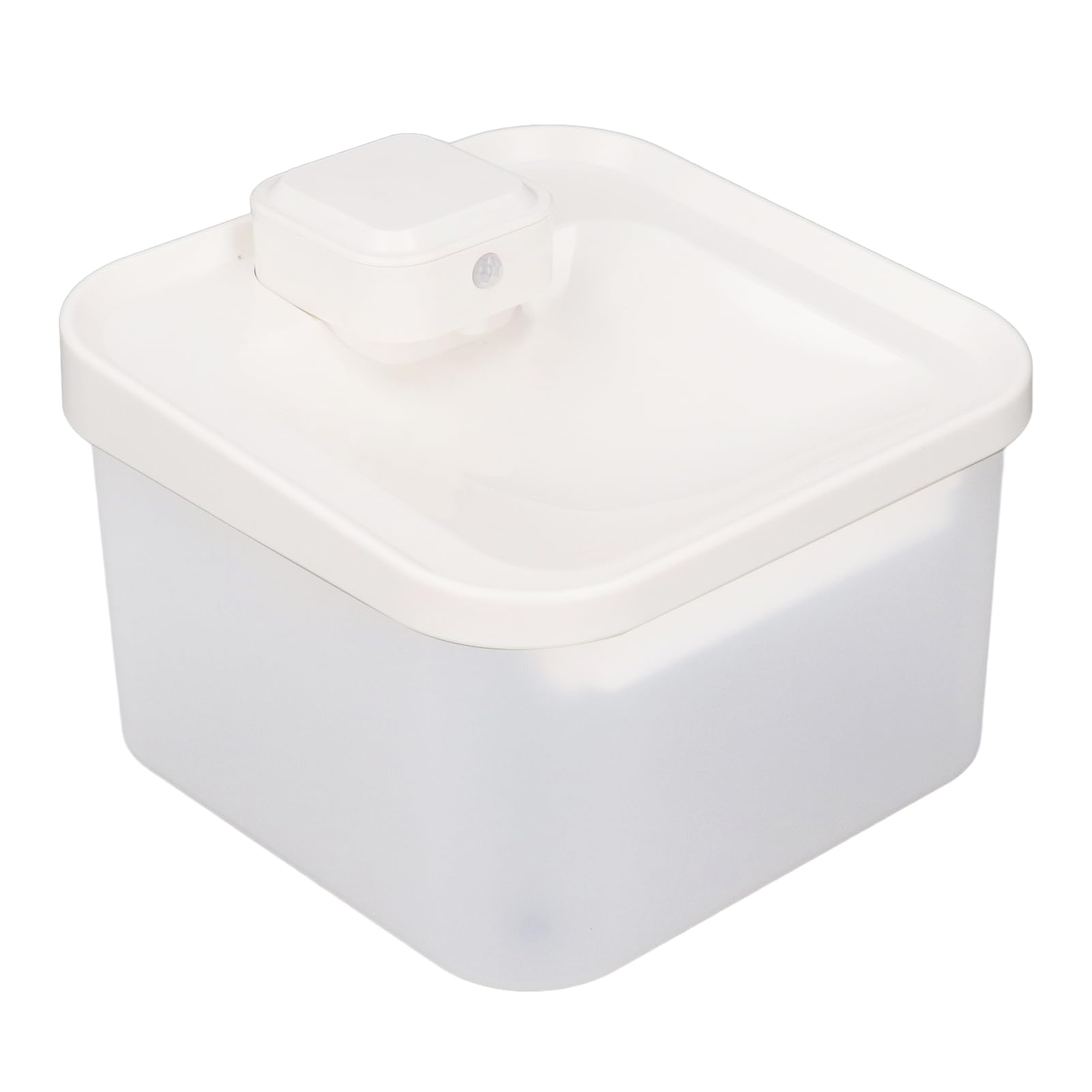 Dispensador de Agua para Mascotas Sin Cable, 2L Bebedero Automático para Mascotas Fuente de Agua Inteligente con Sensor de Infrarrojos Comedero de Agua para Gatos y Perros Pequeños