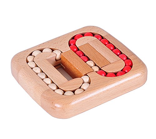 Chonor Cubo Rompecabezas 3D de Madera del Enigma Juego Puzle #97 - Clásica de Cerradura de Kongming Luban para Niños y Adultos - Idea Perfecta del Regalo y de la Decoración