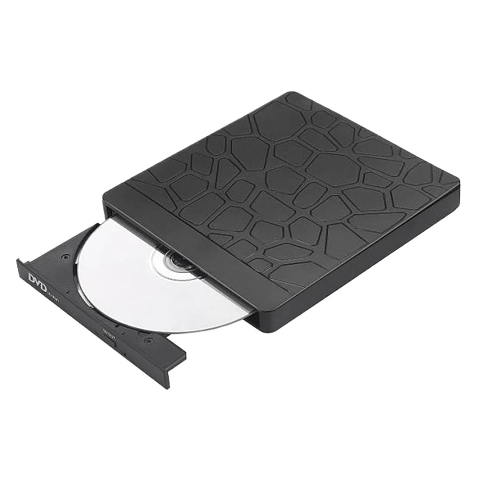 Reproductor de DVD Unidad Externa USB 3,0/Tipo-c, Unidad Grabadora De CD RW Externa Delgada, Reproductor Lector De Grabadora, Unidades Ópticas con Ranuras SD/TF Y USB3.0