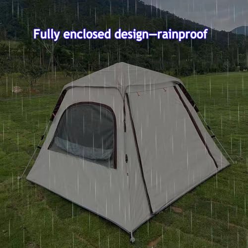 Carpa 2-en-1 con toldo y pop-up impermeable y resistente al sol miniatura 4