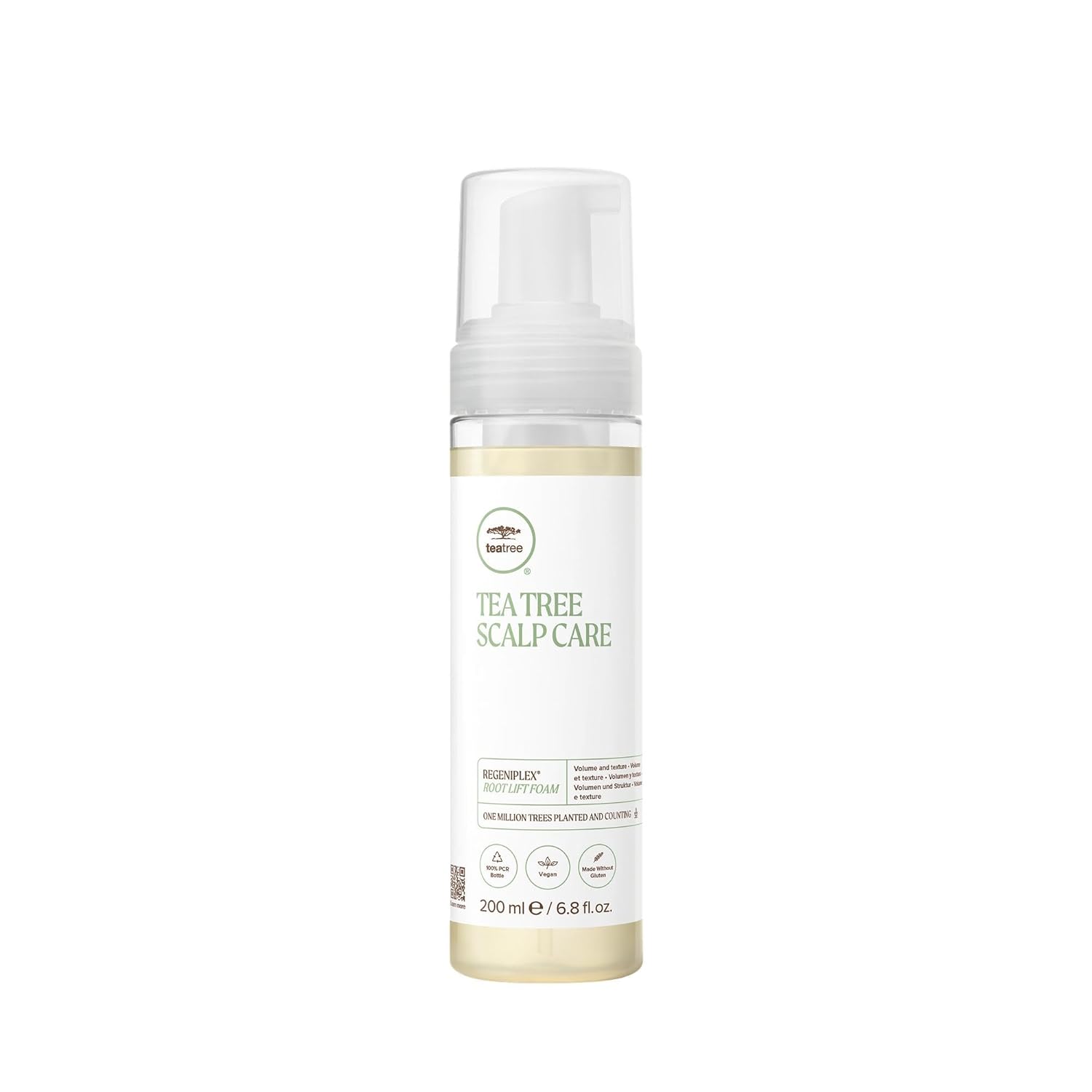 Tea Tree Scalp Care Regeniplex Root Lift Foam, Volumizing Mousse, For Thinning Hair, 6.8 fl. oz.