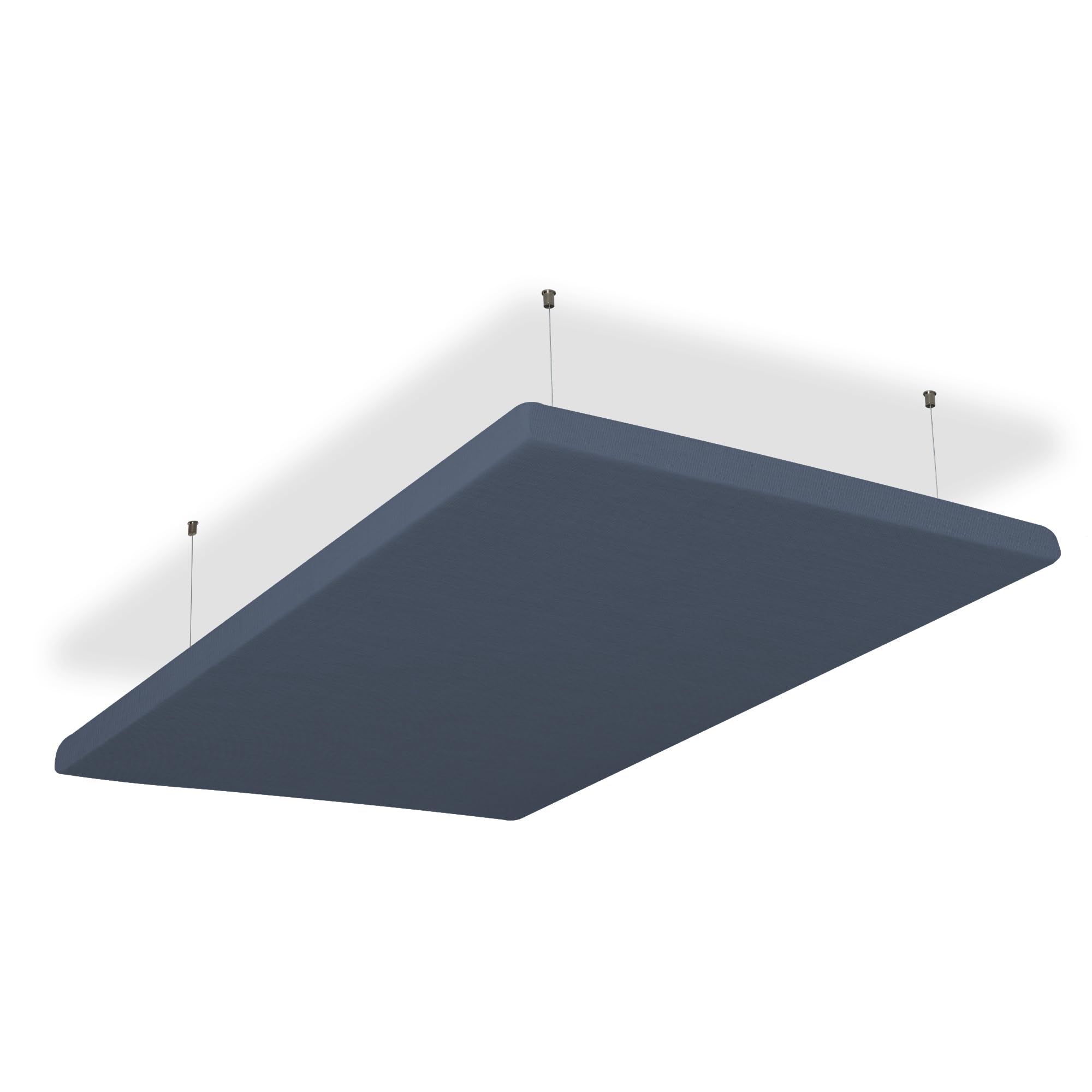 SILENT4® Panelli Fonoassorbenti Sofitto, 114x72x5cm, Pannello Fonoassorbente acustico, montaggio a adesivo e a vite, misurabile, migliore acustica della stanza grazie ai pannelli acustici