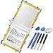 Price comparison product image XITAIAN 9000mAh 33.75Wh 3.75V SP3496A8H Replacement Battery For Samsung Google Nexus 10 N10 Table PC GT-P8110 P8110 HA32ARB