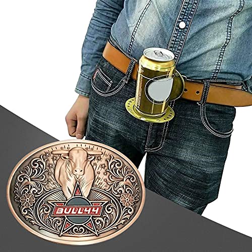 Beer Belt Buckle &ndash; Beer Holder Belt Buckle, Metal Beer Holder Belt, Hands-frree Beer Can Holder, Portable Zinc Alloy Belt Clip For Water Bottles, Beer Can Opener For Outdoor Camping, BBQ, And Parties