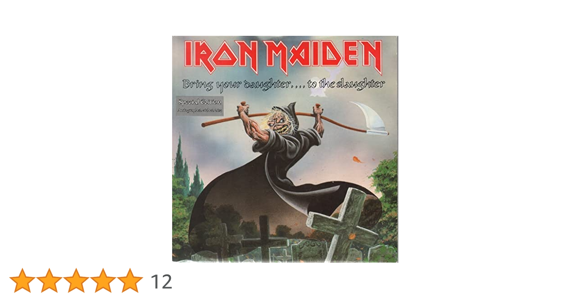 輸入盤CD IRON MAIDEN / Bring Your Daughter Iron Maiden Bring Your Daughter To Slaughter 12