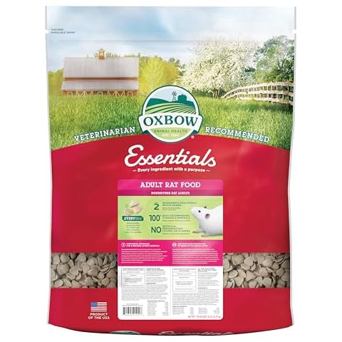 Oxbow Essentials Adult Rat Food - 20 lb. Cover