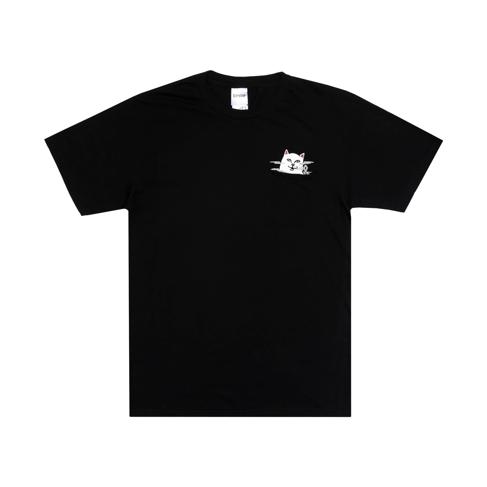 RIPNDIPLord Nermal Smokey Pocket Tee (Black)