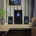 beFree Sound 5.1 Channel Bluetooth Surround Sound Speaker System in Blue