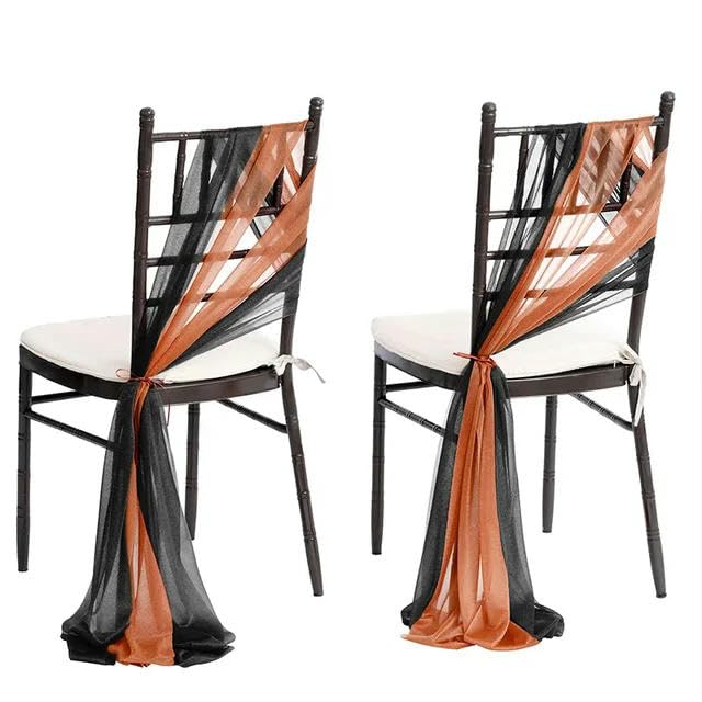 50 fasce per sedie in raso oro rosa con fiocchi per sedie decorative 17,8 x 274,3 cm, copertura universale per sedie per matrimoni, ricevimenti, eventi, banchetti, feste, hotel, decorazioni per sedie