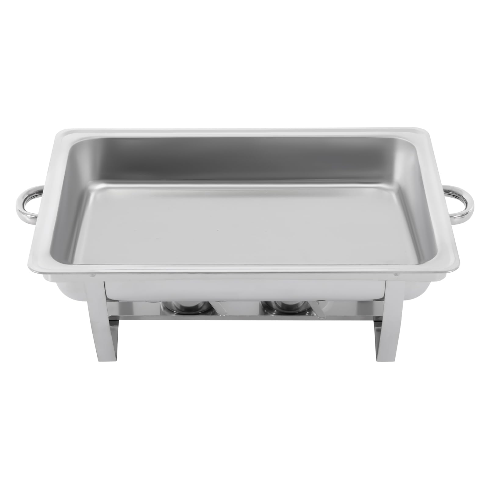 Chafing Dish, podgrzewacz do potraw ze stali nierdzewnej, pojemnik utrzymujący ciepło, urządzenie utrzymujące ciepło, w zestawie 2 pojemniki na pastę do palenia, do dużej kuchni, cateringu, bufetu i