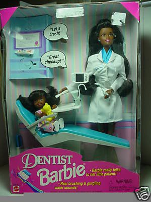 Barbie Dentista, afroamericano