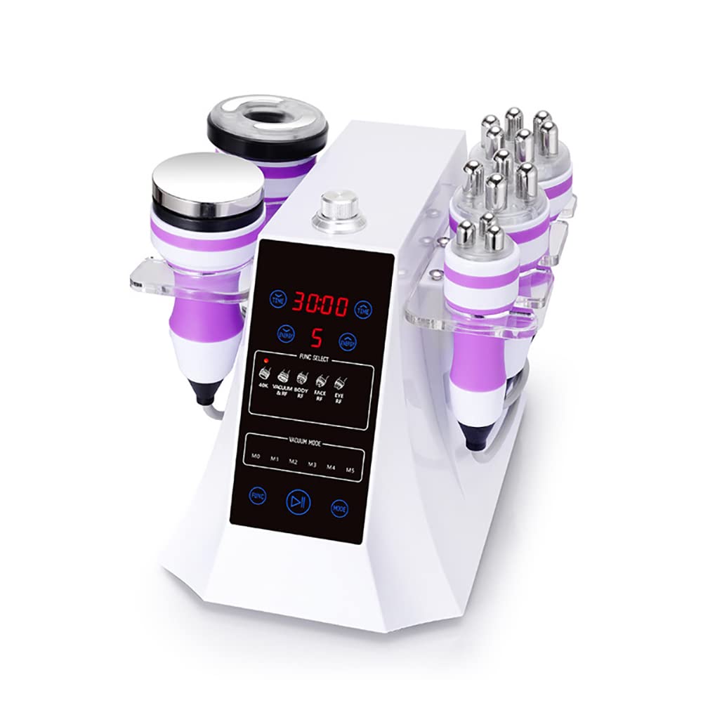 TPARIS Slimming Beauty Machine, 5 In 1 Multifunctional Body Massager with Touch Screen, Skin Tighten Beauty Machine, Cellulite Removal, Body Slimming Device for SPA Salon and Home Use