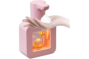 Cute Kid Soap Dispenser: Touchless Pink Soap Dispenser