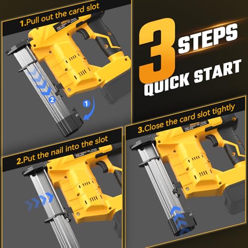 Cloueuse Dewalt 20V sans fil agrafeuse 2 en 1 pour menuiserie de bois - 4