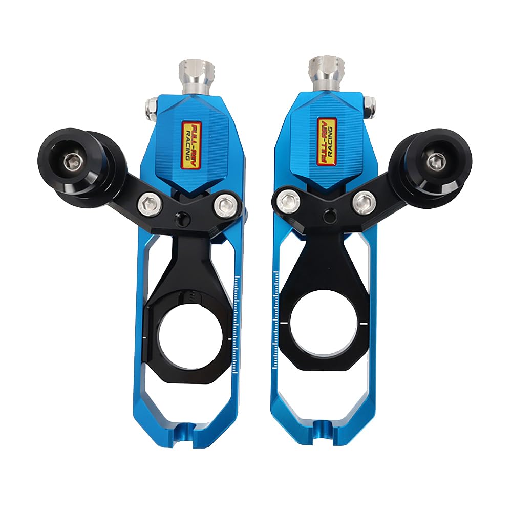 Tendicatena posteriore per moto con bobina di sollevamento CNC in lega di alluminio Regolatore di regolazione della catena adatto per MT09 2021-2025