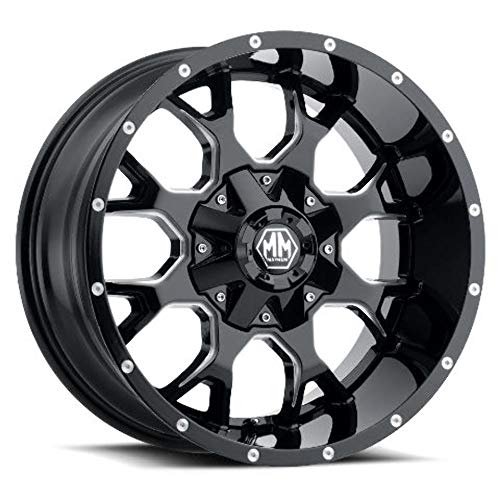 Mayhem Warrior 8015 Black/Milled Spokes