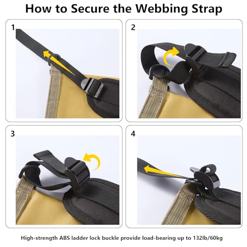 image for BASSDASH Backpack Straps Replacement Adjustable Padded Shoulder Straps