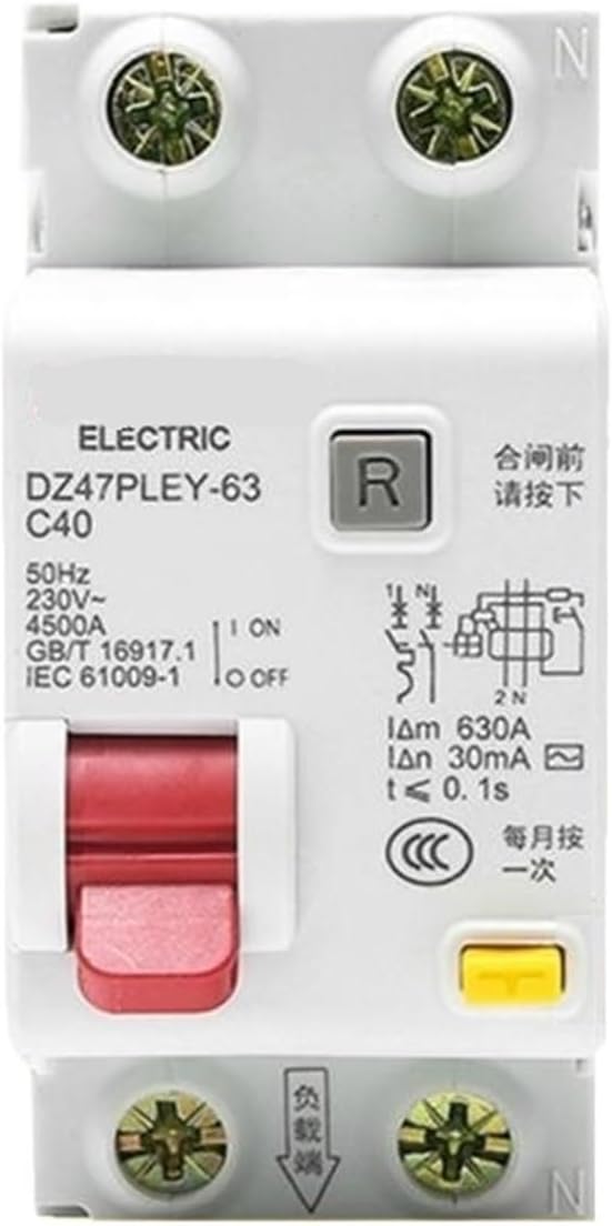 Miniature Leakage Circuit Breaker DZ47PLEY63C40