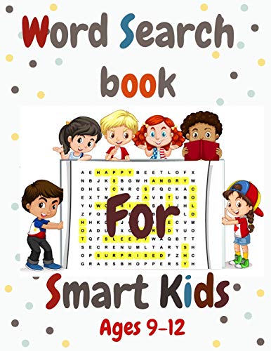 Word Search Book for Smart Kids 9-12: School Zone - Easy Word Find Puzzles Workbook for Kids (8.5x11) with Fun Themes, Activity Pad, Search & Find, Word Puzzles, and More