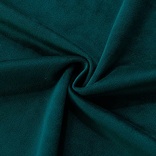 Dezene Body Pillow Cover, Super Soft Velvet Body Pillowcase With Hidden Zipper Closure For Adultes 21 X 54 Inch, Teal #TOP6