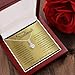 Birthday Gifts for Wife from Husband | Soulmate Necklace with Heartfelt Message Card & Box | Anniversary, Birthday, Christmas or Valentine’s Day Gift for Girlfriend, Fiancée (LED Box, Soulmate Gold Alluring)