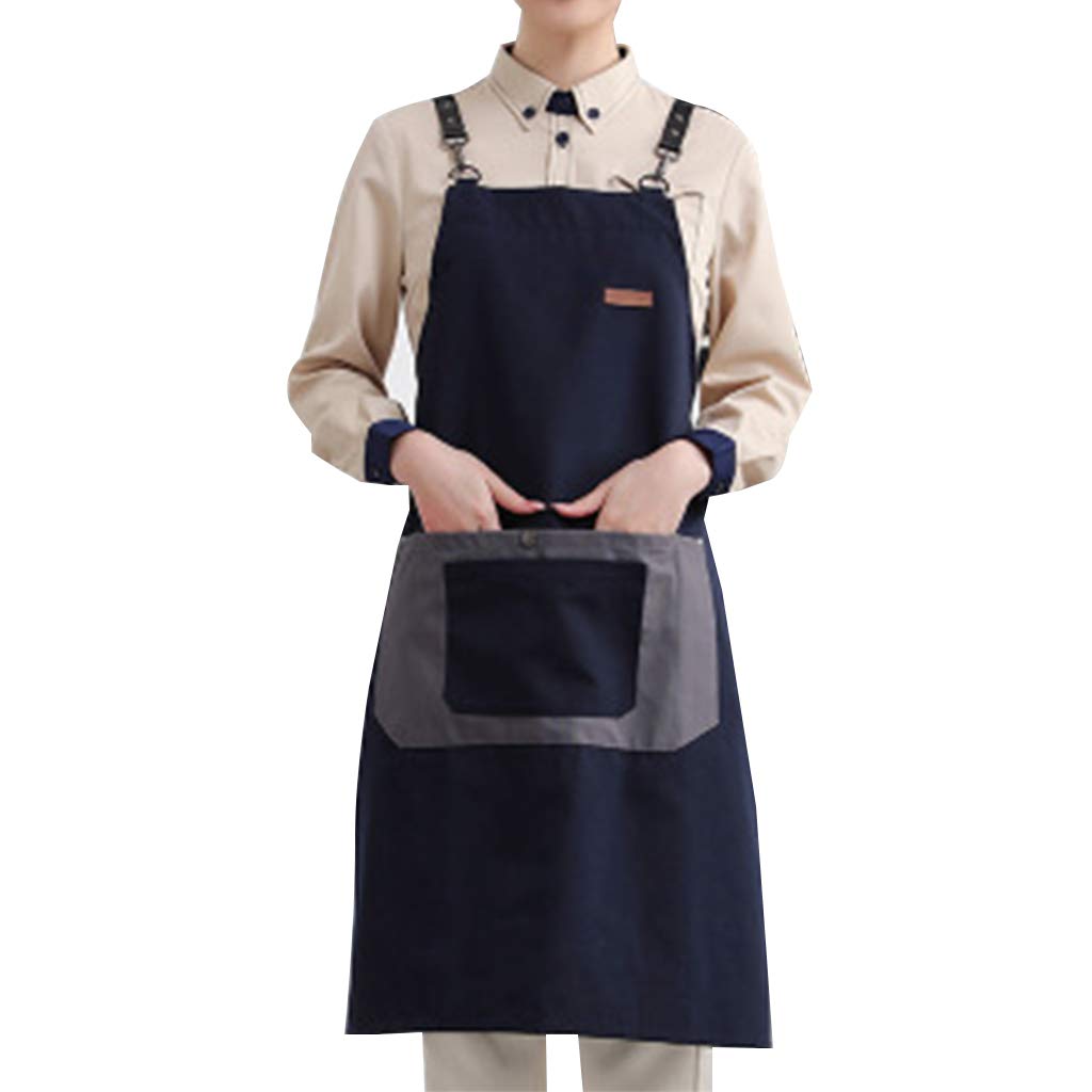 Tabliers, Tablier de cuisine en toile avec poche for chef restaurant, for homme et femme, idéal for la, le barbecue, pâtisserie, l'art travail