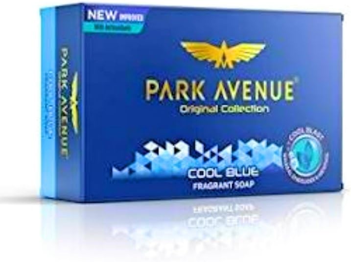 Park Avenue Bathing Soap, Cool Blue, 125g Carton