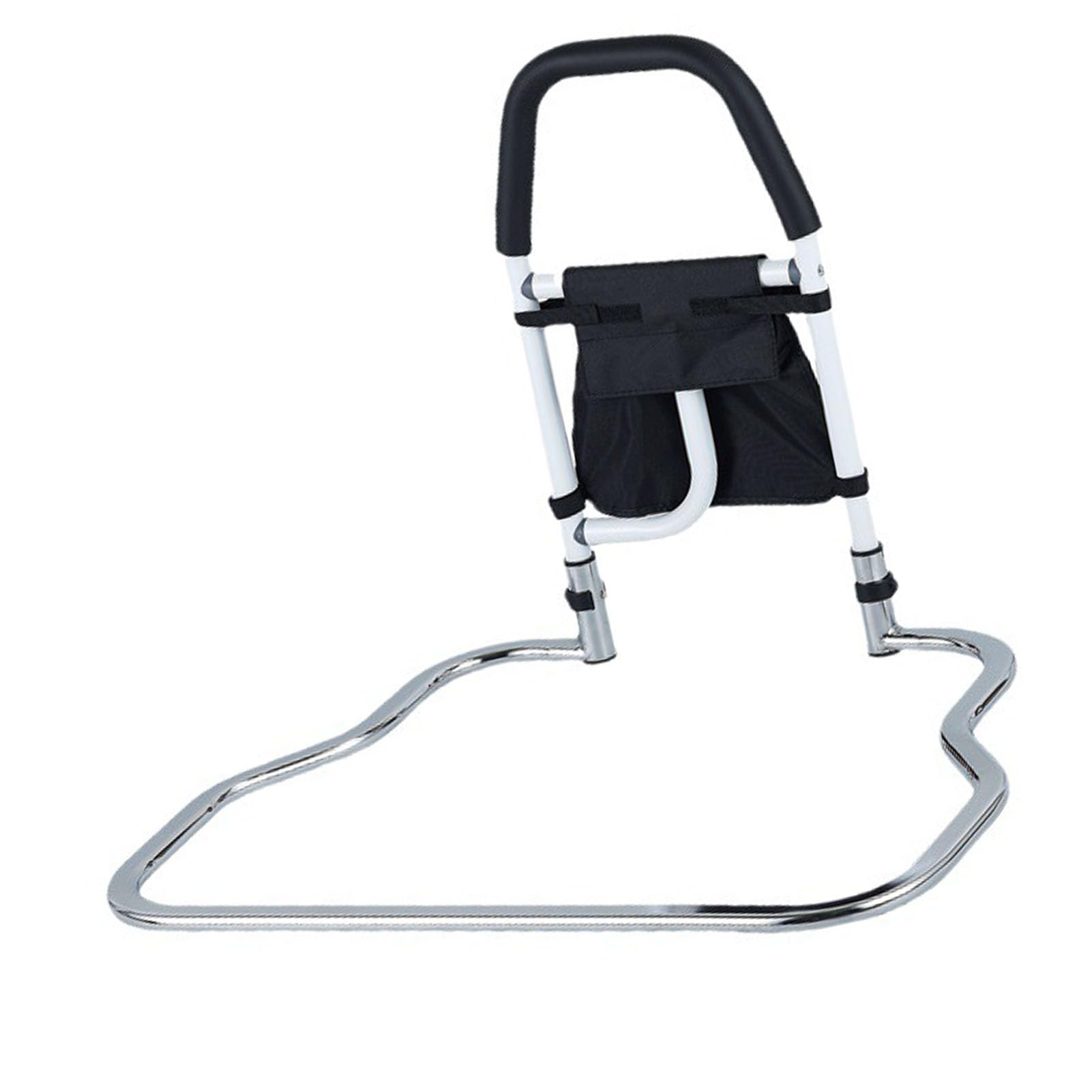 Barandilla de Cama, Barra de Asistencia de Cama de Aleación de Aluminio Fuerte Plegable para Adultos Mayores, Soporte Portátil para Uso Doméstico