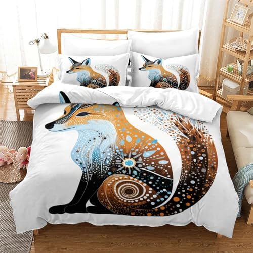 Parure de lit housse de couette microfibre douce et finitions premium