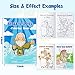 Zainpe 24Pcs Christian Bible Stories Coloring Books for Kids Bible Study Easter Theme DIY Art Drawing Book Jesus Noah's Ark Pattern Color Booklets Party Favors Supplies Birthday Gift Goodie Bag Filler