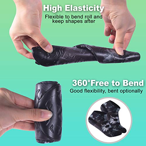 Randy Sun Unisex Quick-Dry Sand Not Waterproof Socks, Barefoot Shoes For Summer Fun Surf Swim Yoga Exercise Water Sport Protect Against Shells And Hot Sand(1 Pair Black White Printed Low Cut S) #TOP3