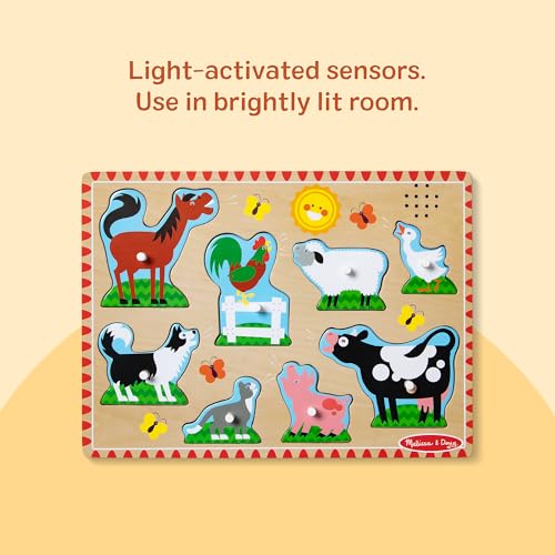 Image of Melissa & Doug 726 Farm Animals Sound Puzzle
